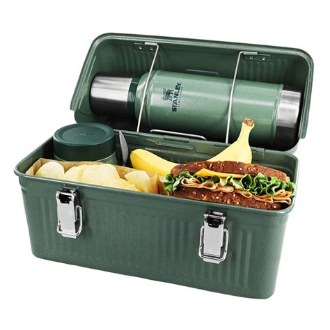 thermos steel lunch box|stanley lunch box cooler thermos.